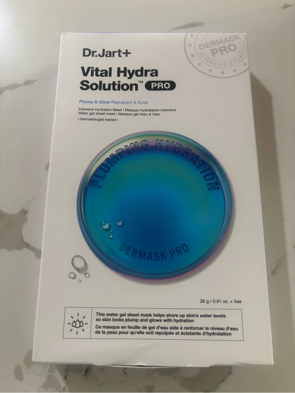 Dr.Jart+ Vital Hydra Solution PRO - Hydrating Gel Mask 5 count